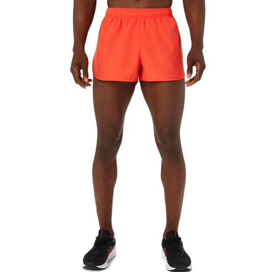Asics Herrenlaufhose Core Split Short Performance – orange / S