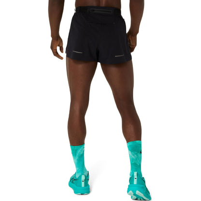 Asics Herrenlaufhose Metarun Split Short Performance black - machsport