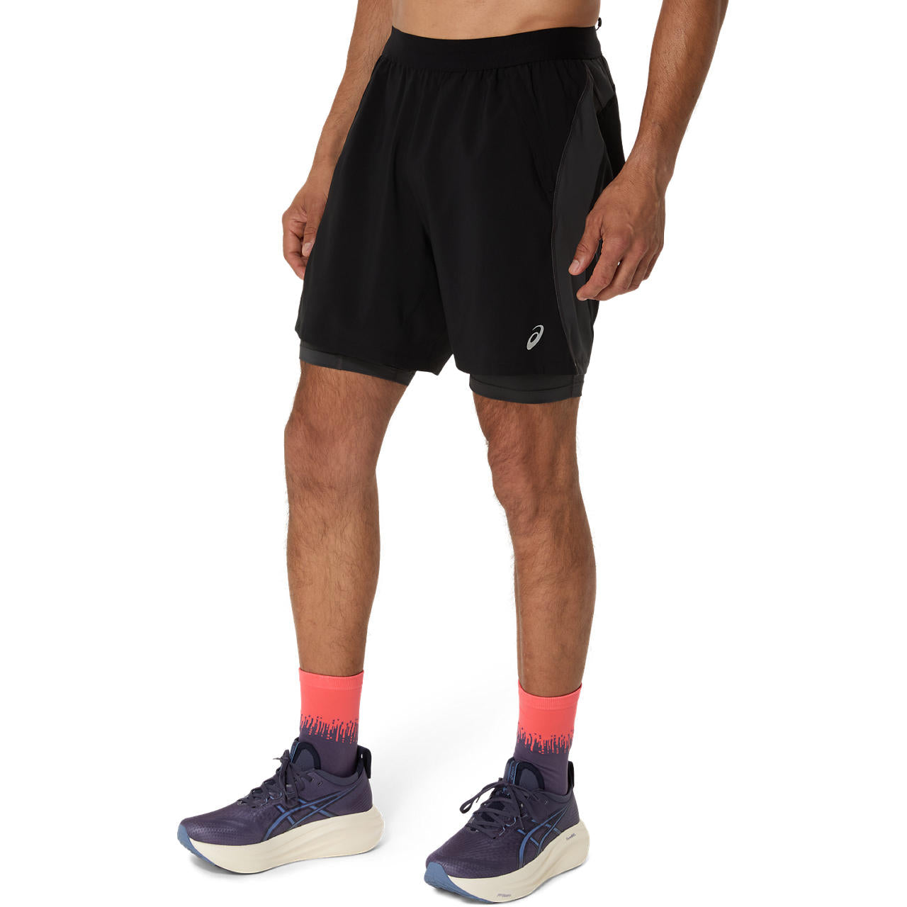 Asics Herrenshort Road 2-N-1 7in Short - machsport