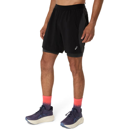 Asics Herrenshort Road 2-N-1 7in Short - machsport