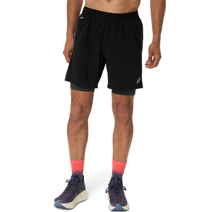Asics Herrenshort Road 2-N-1 7in Short - machsport