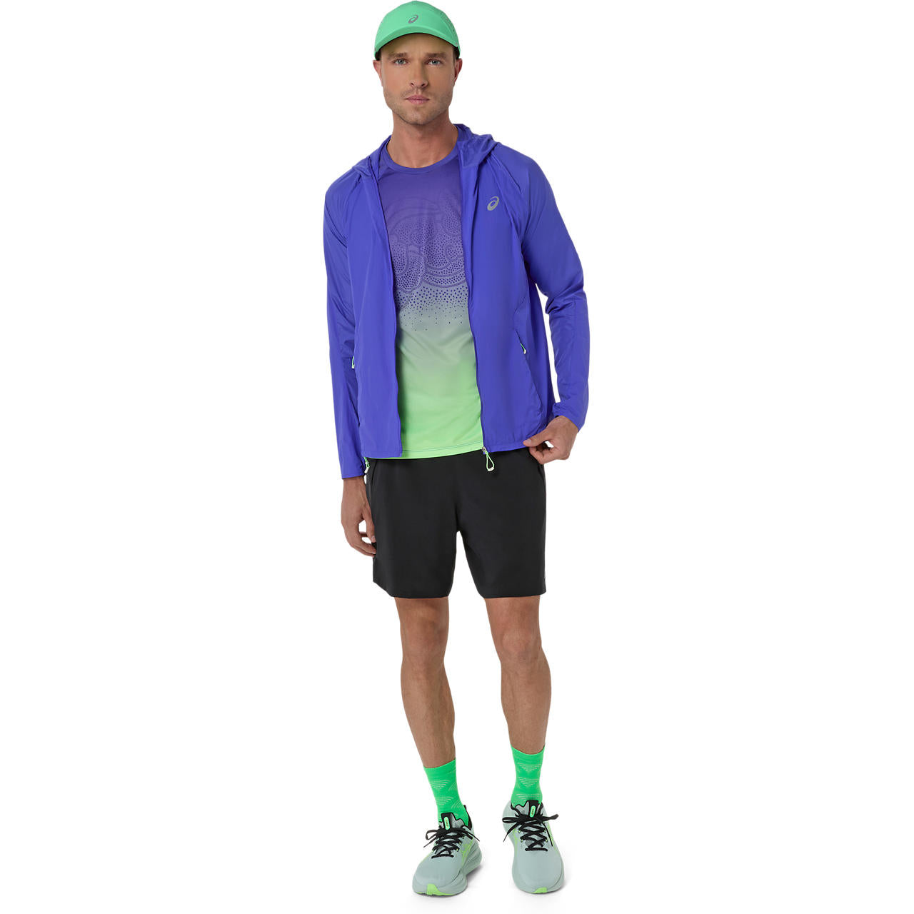 Asics Herrenlaufjacke Road Packable Jacket - machsport