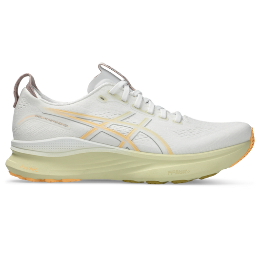 Asics Herrenlaufschuhe Gel-Kayano 32 – weiss/gelb / 42,5