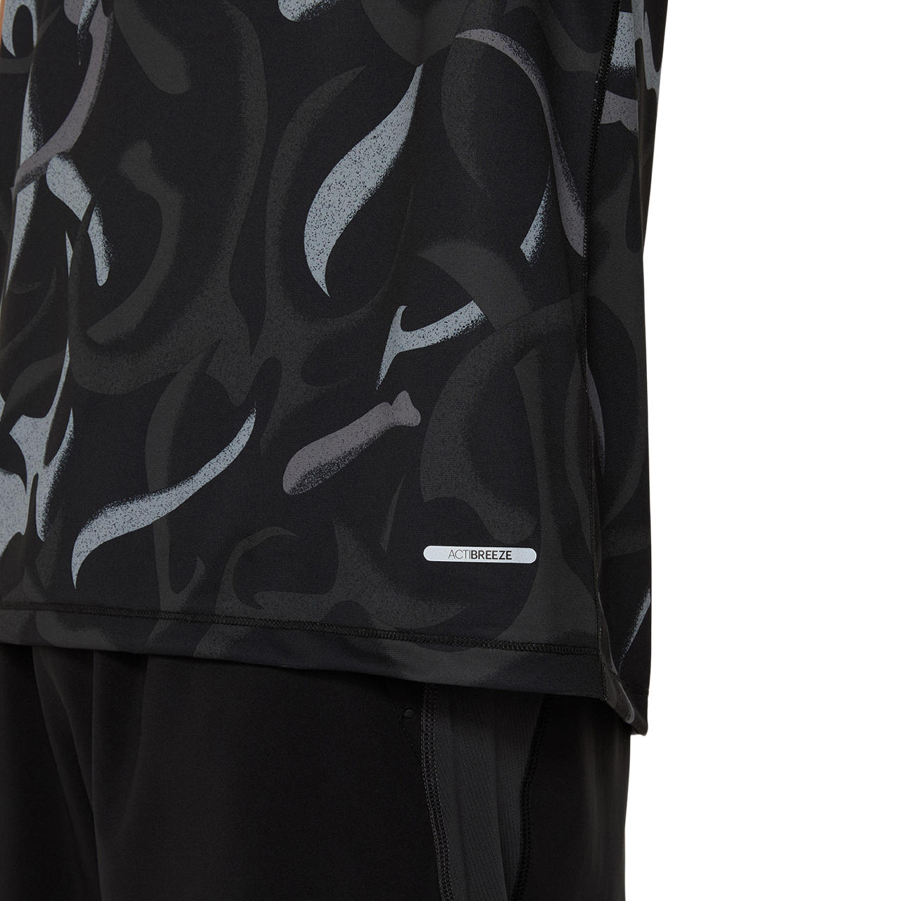 Asics Herrenlaufshirt Road All Over Print SS Top - machsport