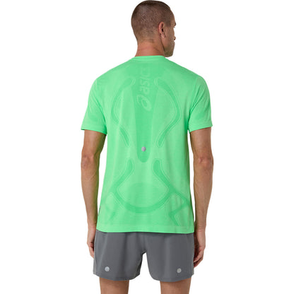 Asics Herrenlaufshirt Road Seamless SS Top - machsport