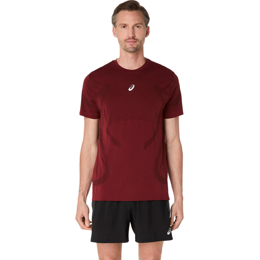 Asics Herrenshirt Road Seamless SS Top - machsport