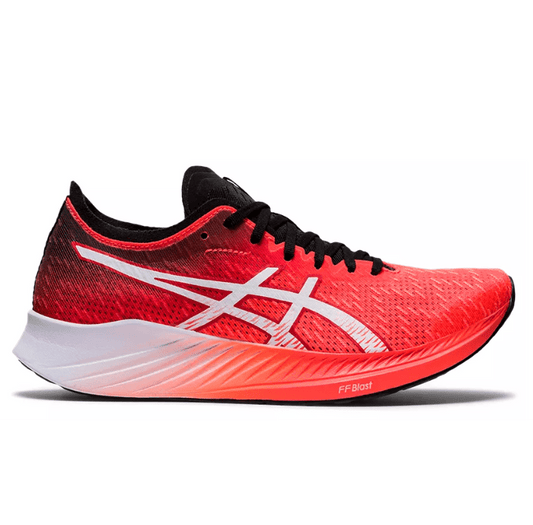 Asics Damenlaufschuhe Magic Speed – rot / 39