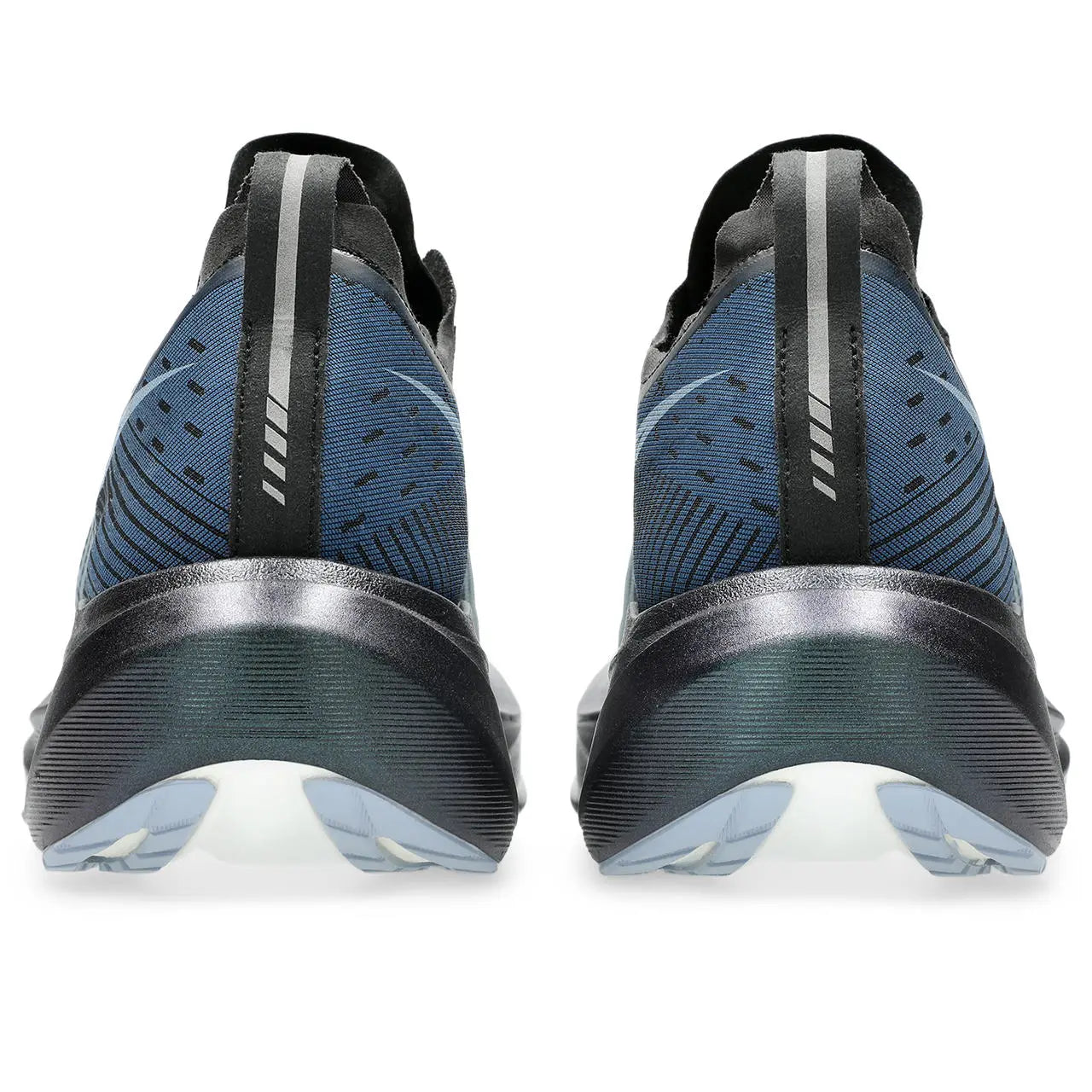 Asics Laufschuhe Megablast, neutrale Straßenlaufschuhe mit maximalem Bounce für schnell, black/white - machsport – Bild 