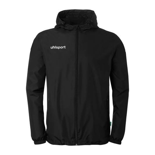 Uhlsport Regenjacke Essential, schwarz – schwarz / S