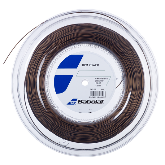 Babolat Tennissaiten RPM Power 200 Meter – braun / ONE SIZE