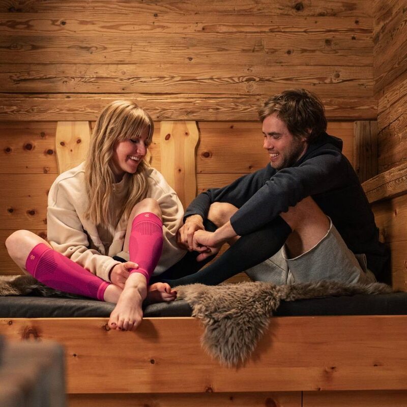 Bauerfeind Sports Compression Sleeves lower leg short, schwarz - machsport