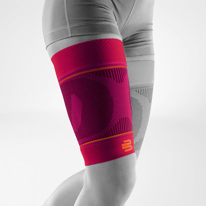 Bauerfeind Compression Upper Leg extra long, Größe S, pink - machsport