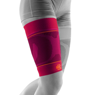 Bauerfeind Compression Upper Leg extra long, Größe S, pink - machsport
