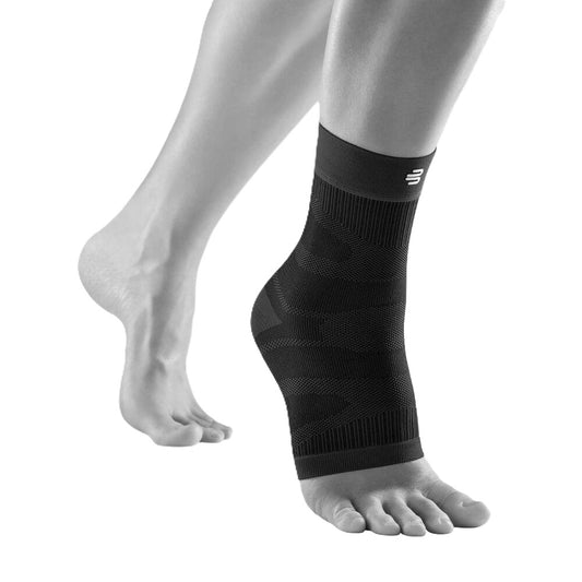 Bauerfeind Sports Compression Ankle Support links, schwarz – schwarz / S