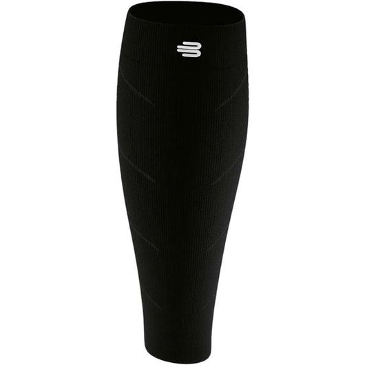 Bauerfeind Sports Compression Sleeves Arm, Kompressionsärmel für Sport mit Durchblutungsförderung und Muskelunterstützung, schwarz – schwarz / S