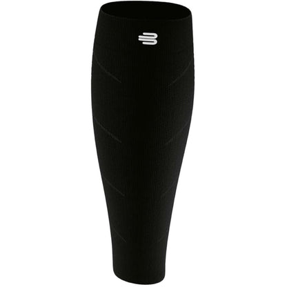 Bauerfeind Sports Compression Sleeves Arm, Kompressionsärmel für Sport mit Durchblutungsförderung und Muskelunterstützung, schwarz (large) - machsport