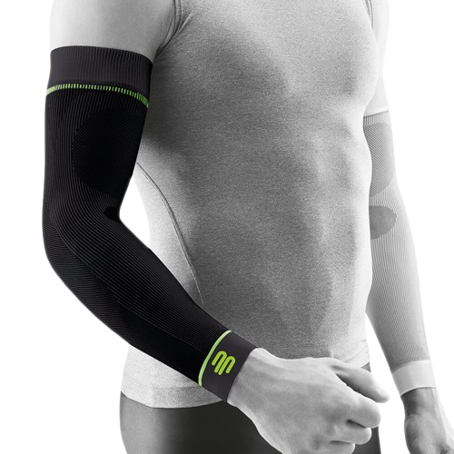 Bauerfeind Sports Compression Sleeves arm Short, Schwarz – schwarz / S