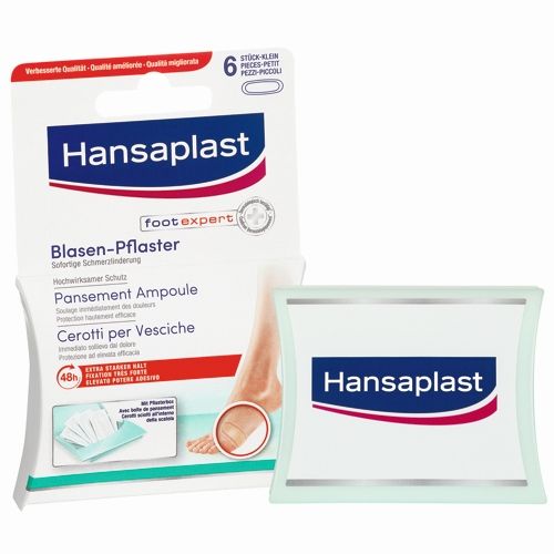 BDF Hansaplast SOS Blasen-Pflaster – ohne Farbe / ONE SIZE
