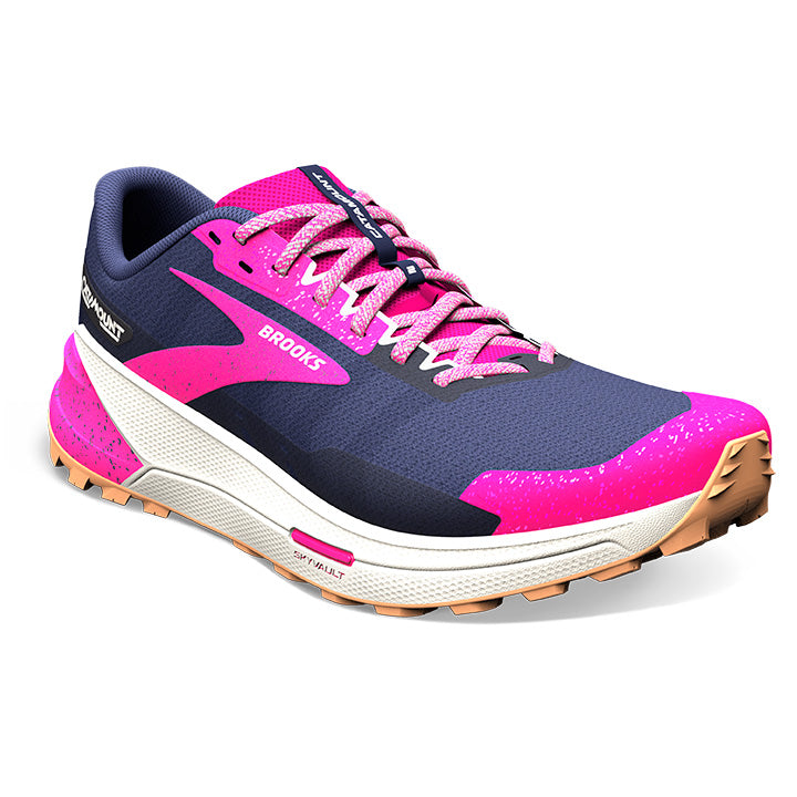 Brooks Damenlaufschuhe Catamount 2 - leicht, reaktionsschnell & optimaler Grip für schnelle Trailruns auf anspruchsvollem Terrain