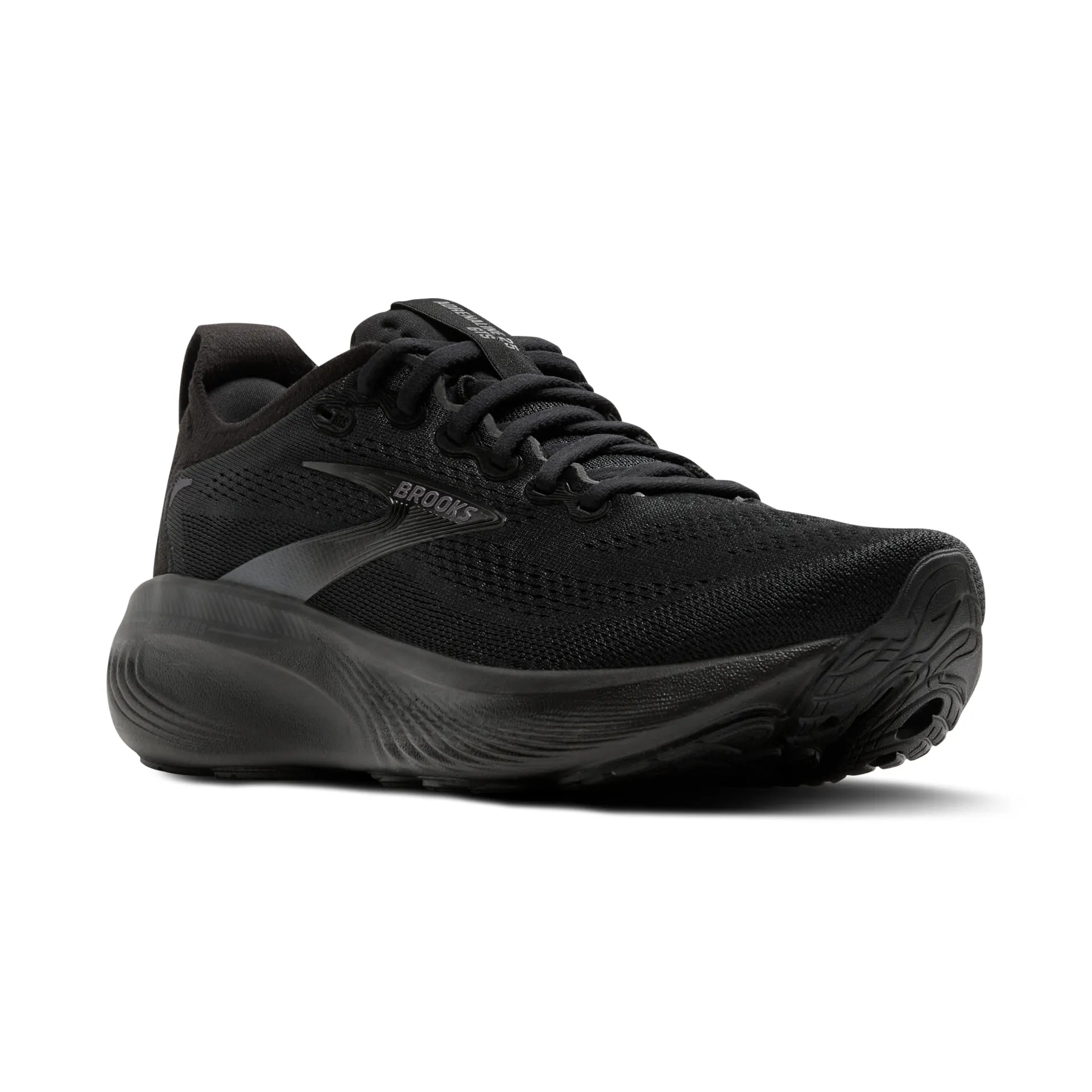 Brooks Damenlaufschuhe Adrenaline GTS 25, Stabilitätsschuh für tägliches Lauftraining mit GuideRails und DNA LOFT v3 Dämpfung, black/ebony - machsport – Bild 