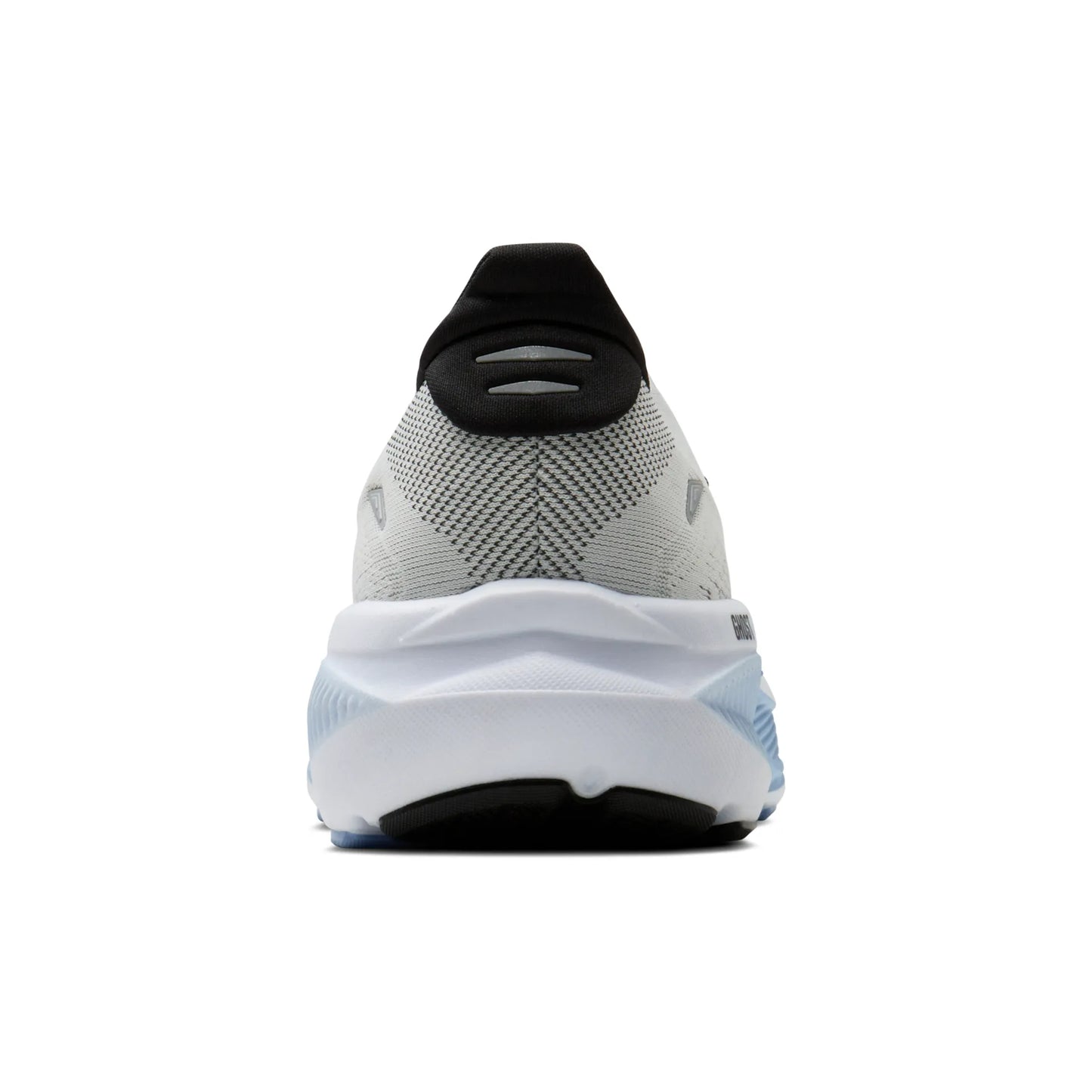 Brooks Herrenlaufschuhe Ghost 18 White/Black/Open Air, neutraler Straßenlaufschuh mit ausgewogener Dämpfung