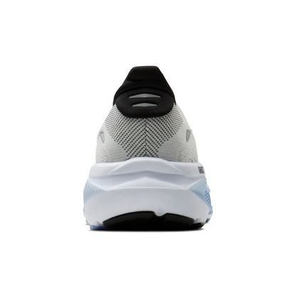 Brooks Herrenlaufschuhe Ghost 18 White/Black/Open Air, neutraler Straßenlaufschuh mit ausgewogener Dämpfung