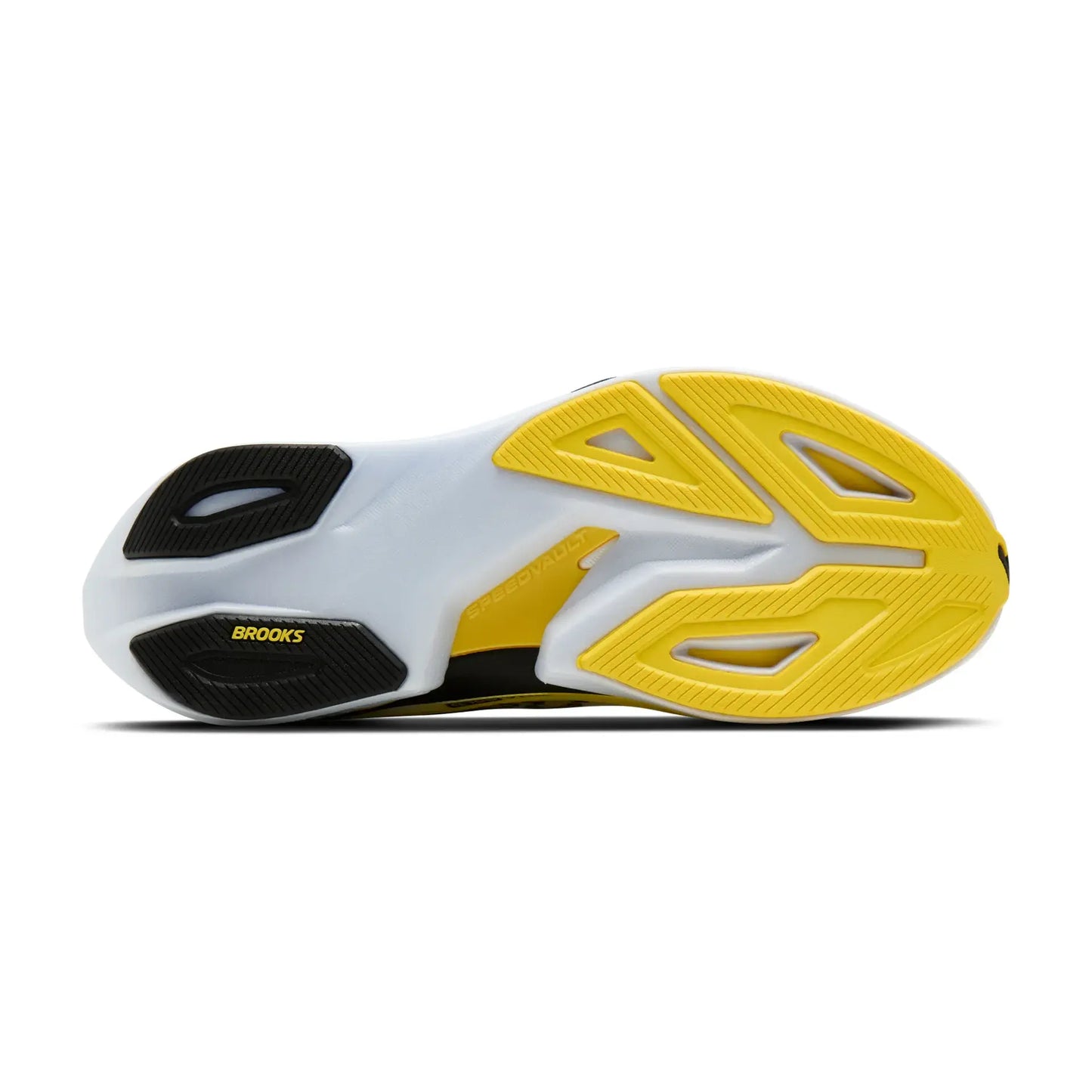 Brooks Herrenlaufschuhe Hyperion Max 4, White/Cyber Yellow/Black