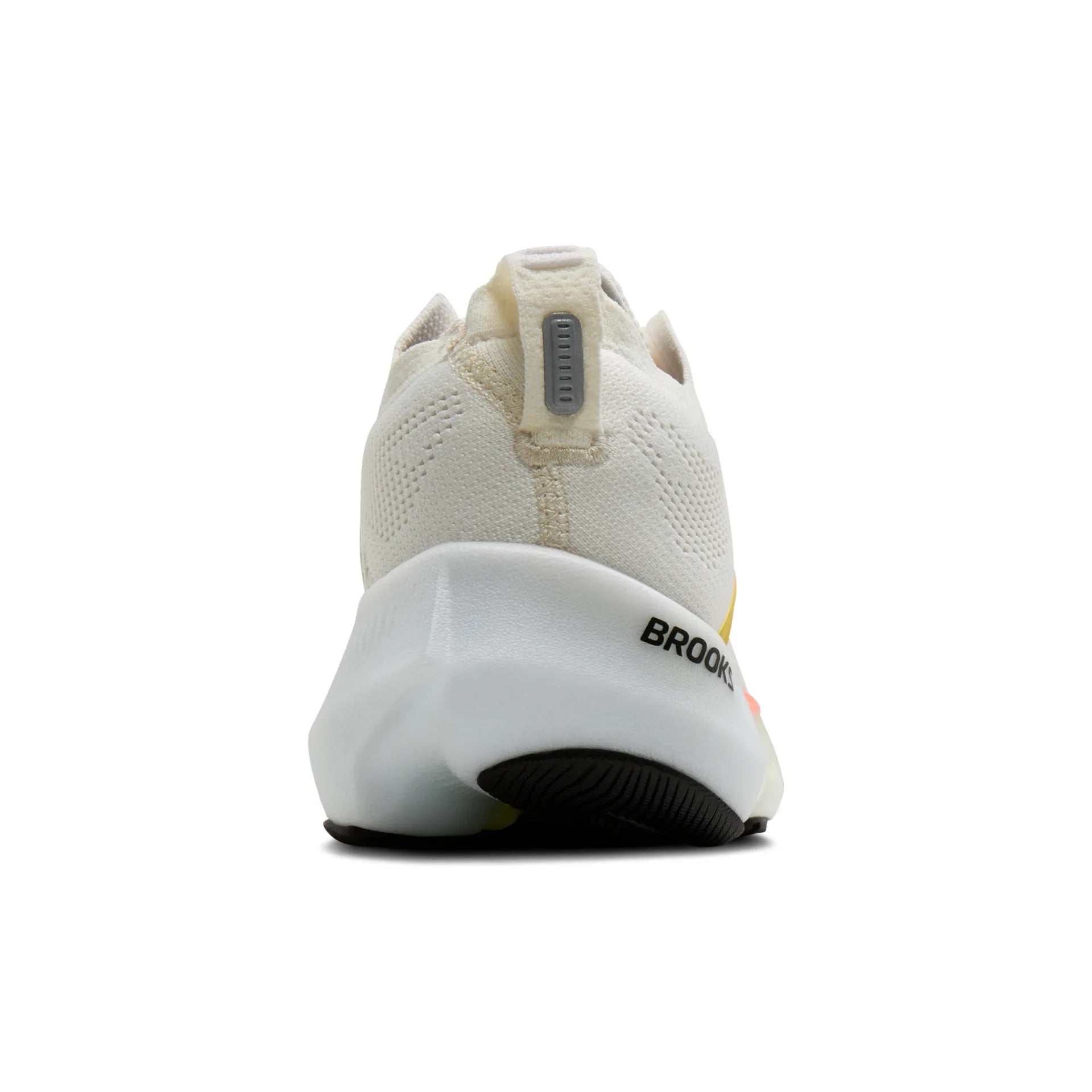 Brooks Damenlaufschuhe Glycerin Flex White/Peach/Nightlife, flexibler Laufschuh für Straße, Long Runs und Workouts – Bild 