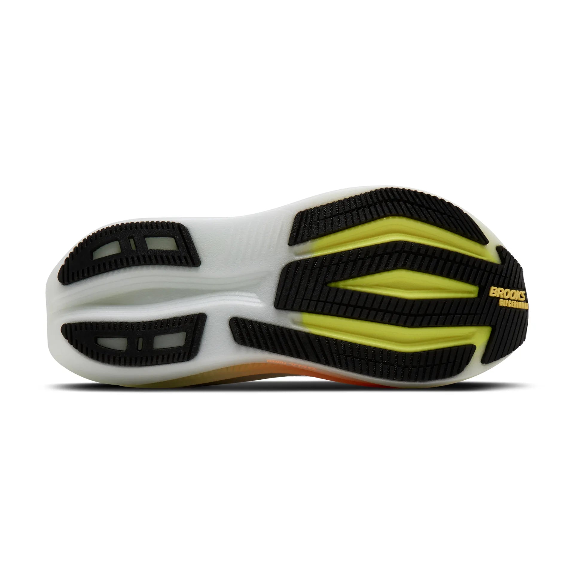 Brooks Damenlaufschuhe Glycerin Max 2, White/Cyber Yellow/Nightlife – Bild 