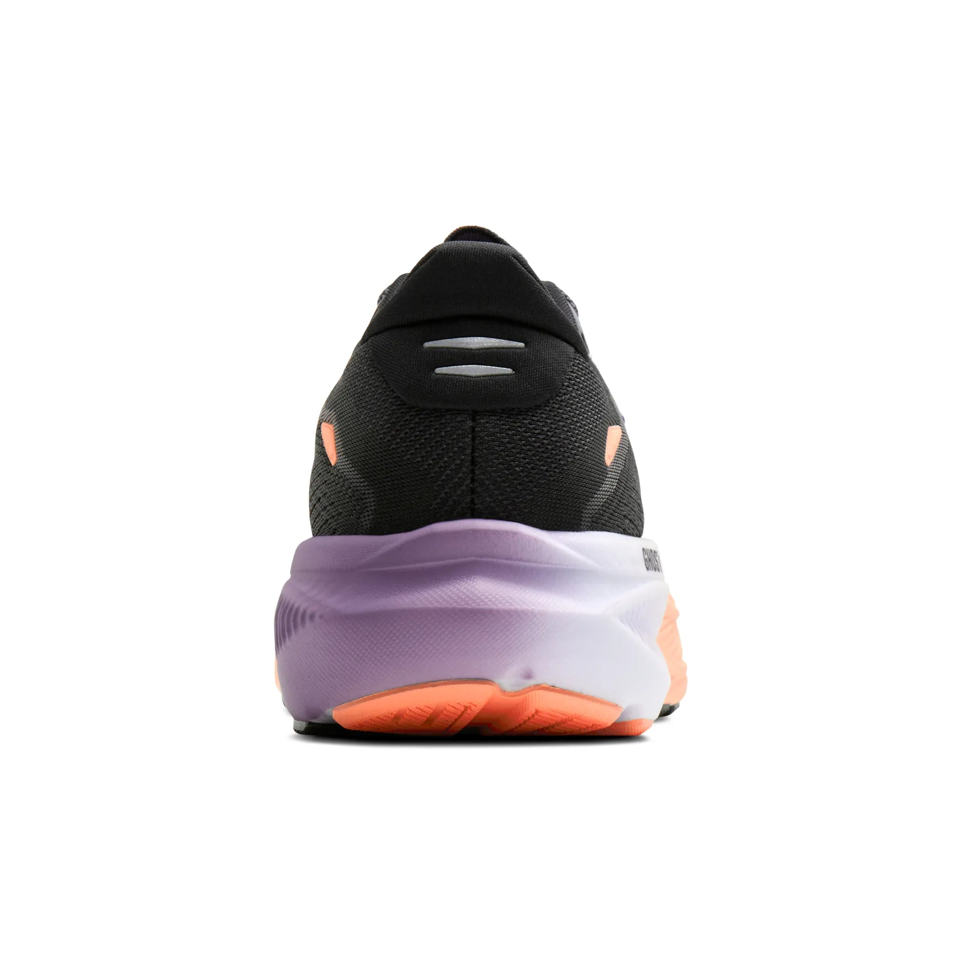Brooks Damenlaufschuhe Ghost 18 Black/Mulled Grape/Peach, neutraler Straßenlaufschuh mit ausgewogener Dämpfung – Bild 