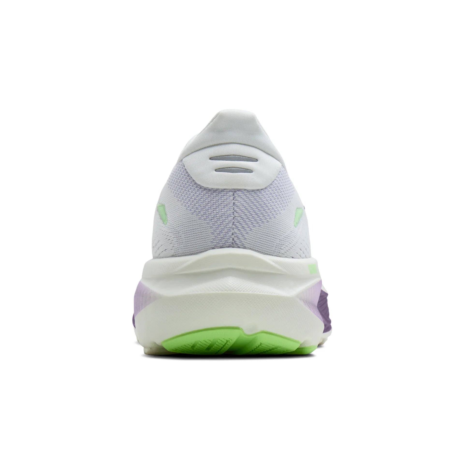 Brooks Damenlaufschuhe Ghost 18, White/Purple Hebe/Green - machsport – Bild 
