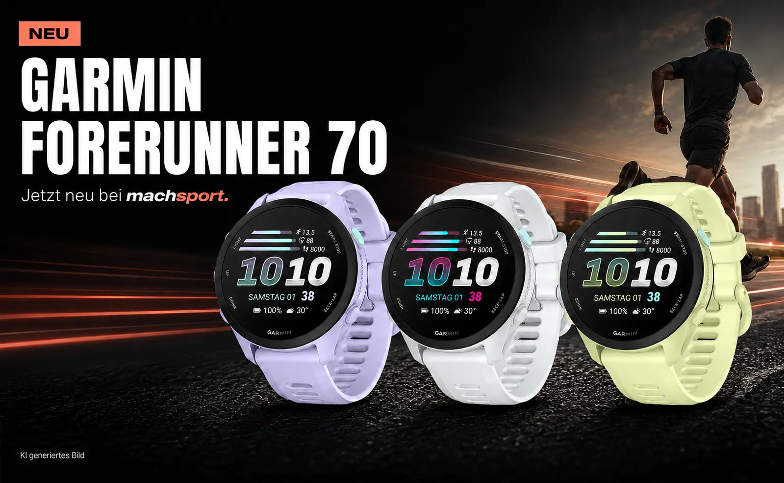 Kollektion der Forerunner 70