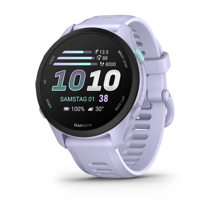 Garmin Forerunner 70, Cool Lavender mit Schnellwechsel-Armband 20 mm Silikon
