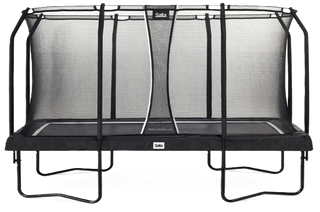 Salta Trampolin Premium Black Edition - 396x244cm - Rechteckig Schwarz - machsport