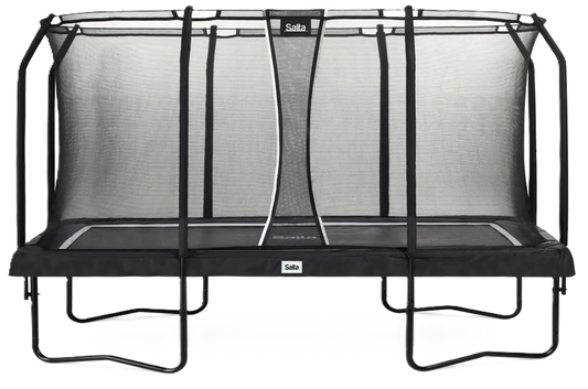 Salta Trampolin Premium Black Edition - 396x244cm - Rechteckig Schwarz – 396x244 cm / Schwarz / Rechteckig