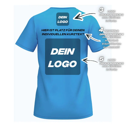 Erima Damenlaufshirt Intro Funktionsteamshirt, curacao - machsport