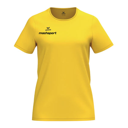 Erima Damenlaufshirt Intro Funktionsteamshirt, gelb - machsport