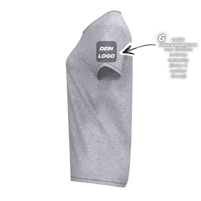 Erima Damenlaufshirt Intro Funktionsteamshirt, grau melange - machsport