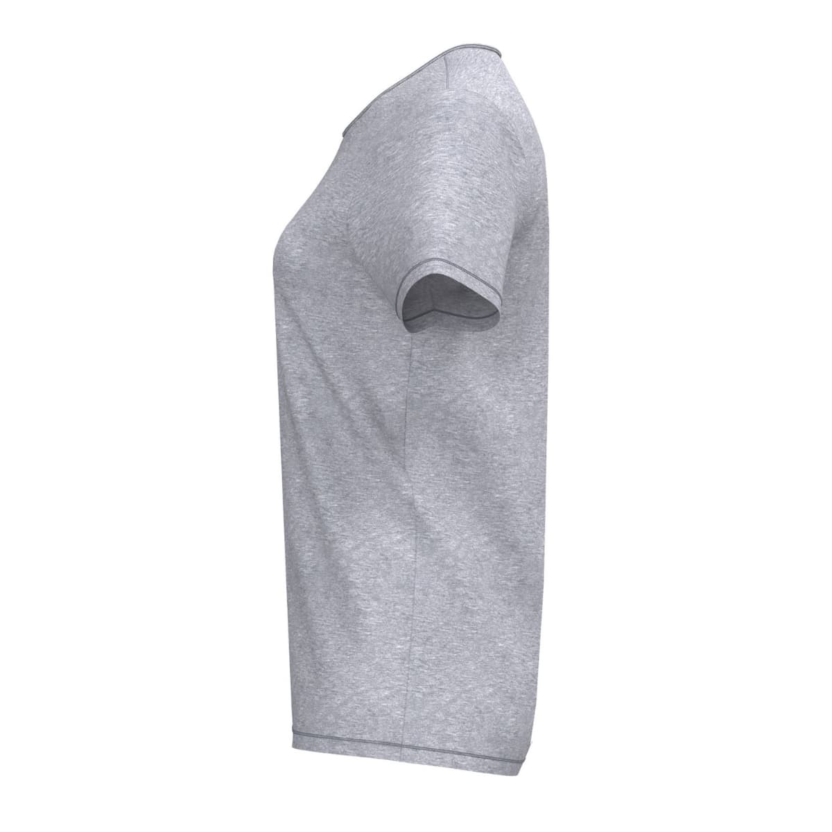 Erima Damenlaufshirt Intro Funktionsteamshirt, grau melange - machsport