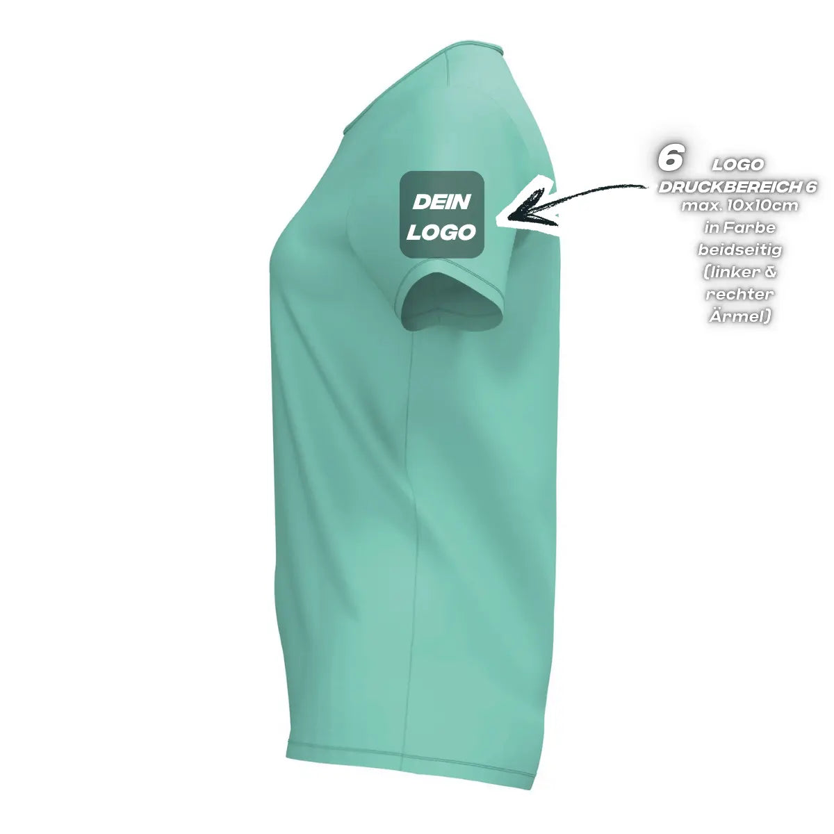 Erima Damenlaufshirt Intro Funktionsteamshirt, mint - machsport – Bild 
