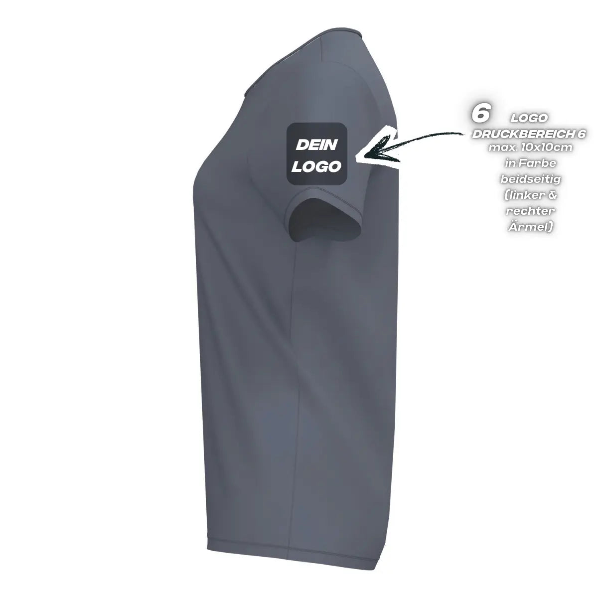 Erima Damenlaufshirt Intro Funktionsteamshirt, slate grey - machsport – Bild 