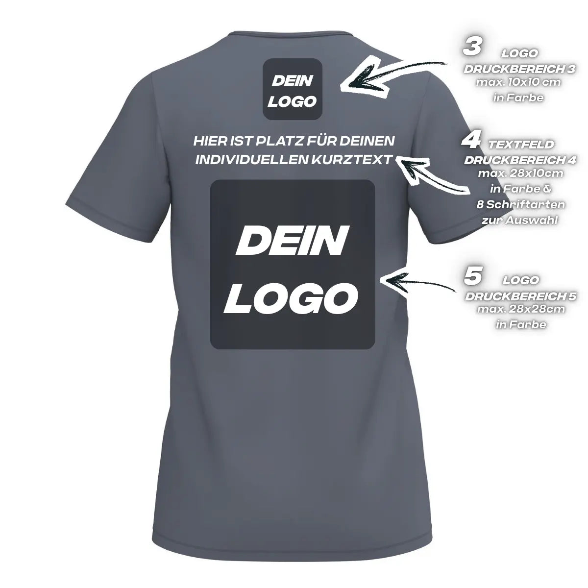 Erima Damenlaufshirt Intro Funktionsteamshirt, slate grey - machsport