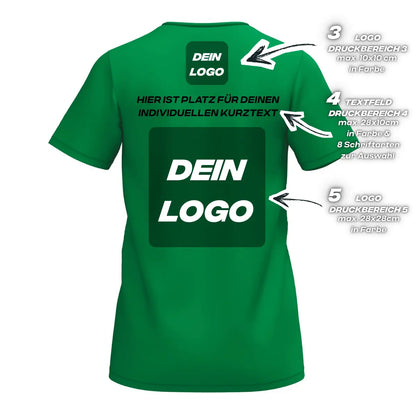 Erima Damenlaufshirt Intro Funktionsteamshirt, smaragd - machsport