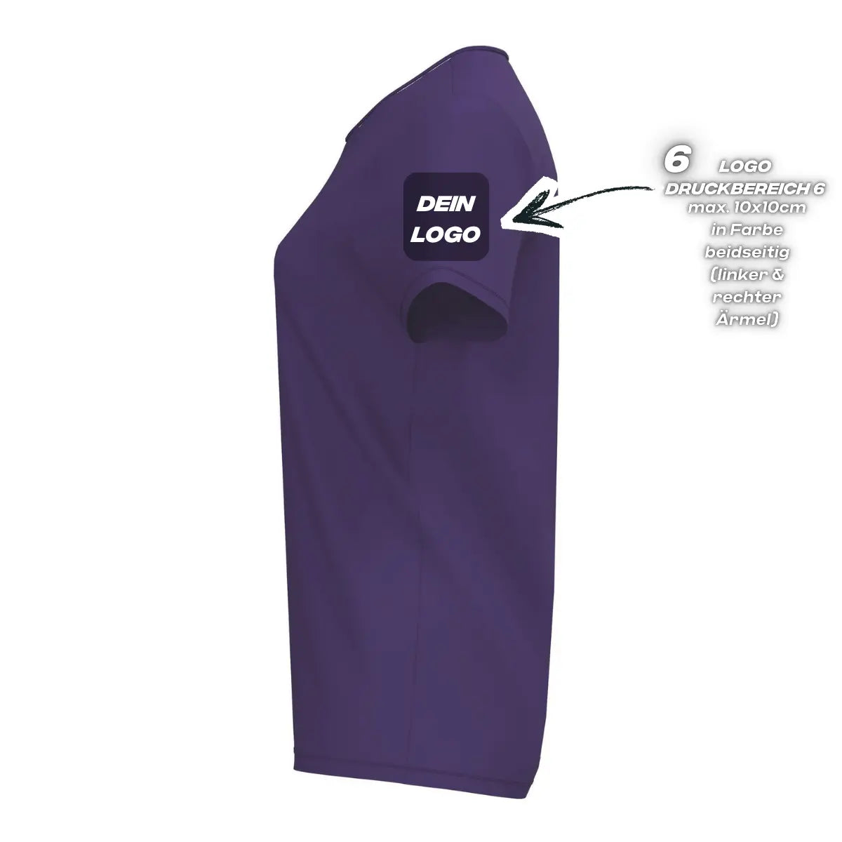 Erima Damenlaufshirt Intro Funktionsteamshirt, violet - machsport