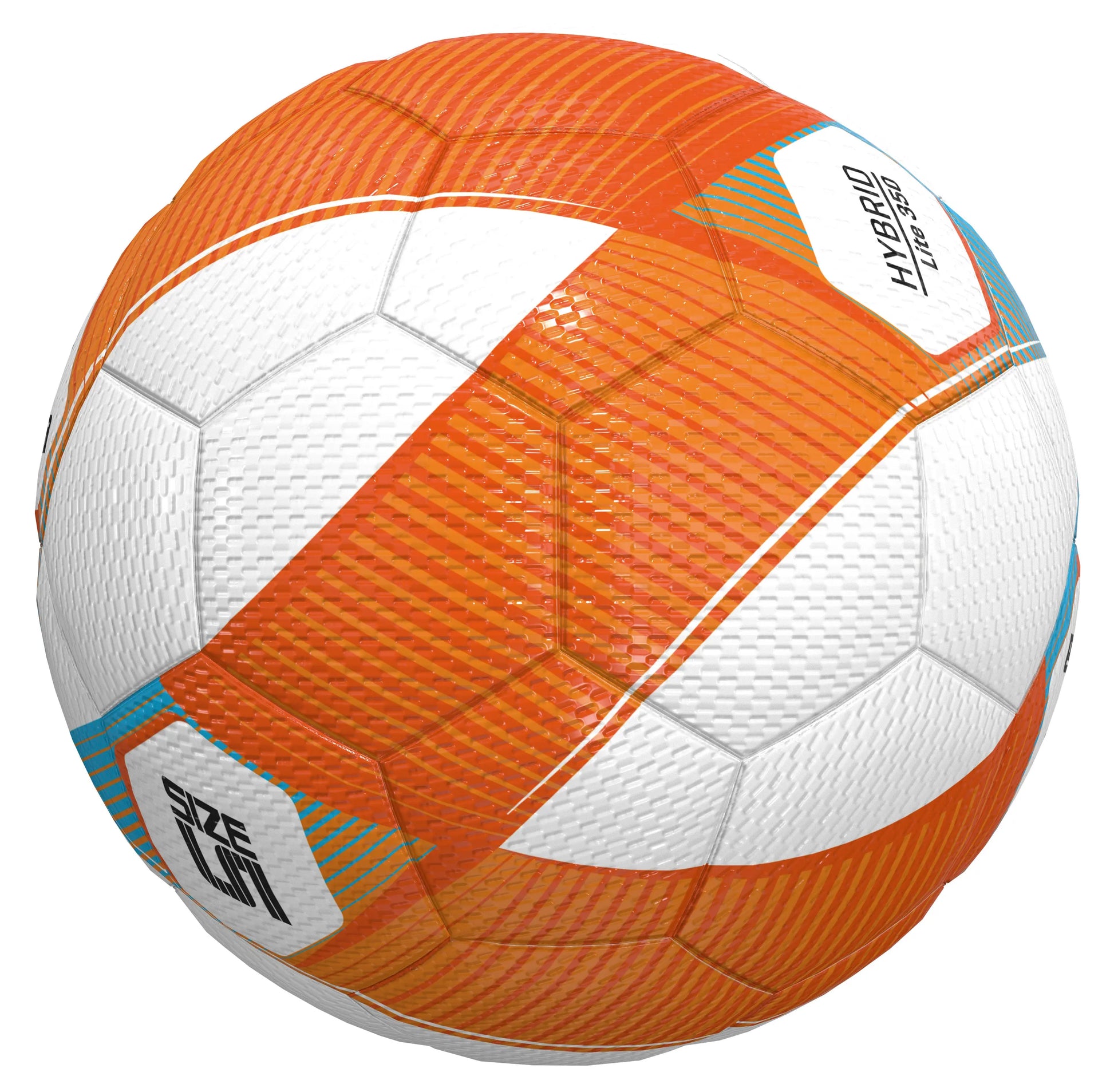 Erima Hybrid Lite 350 Fußball-Set mit 10 Bällen und Ballnetz, Größe 5, für Fußballtraining und Spiel. – Bild 