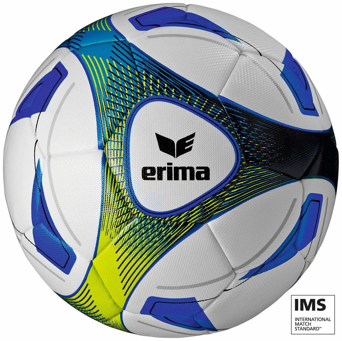 Erima Hybrid Trainings-Set mit 10 Fußbällen Größe 5 und Ballnetz, ideales Fußball-Equipment für Training und Spiele
