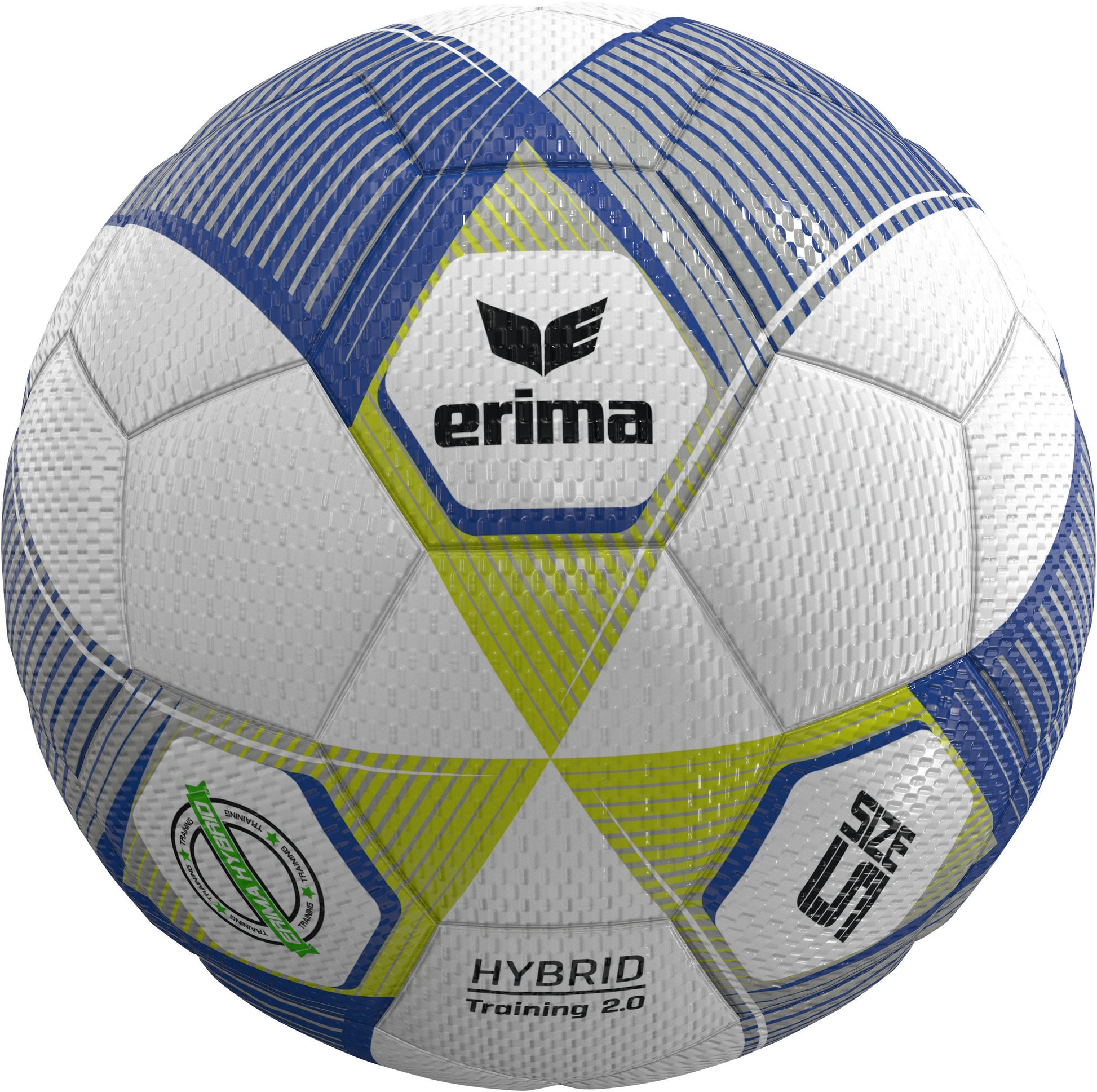Erima Hybrid Training 2.0 Fußball-Set mit 10 Bällen, Größe 4 und 5, inklusive Ballnetz für Training und Spiele – Bild 