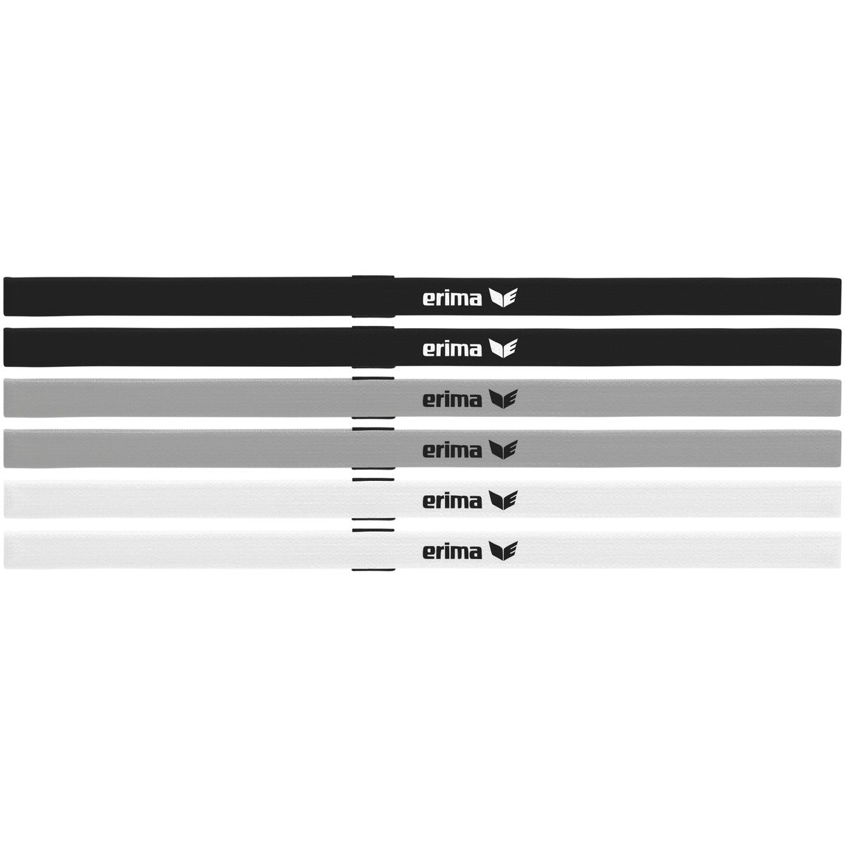 Erima Hairband Black Series, 6er-Set - machsport