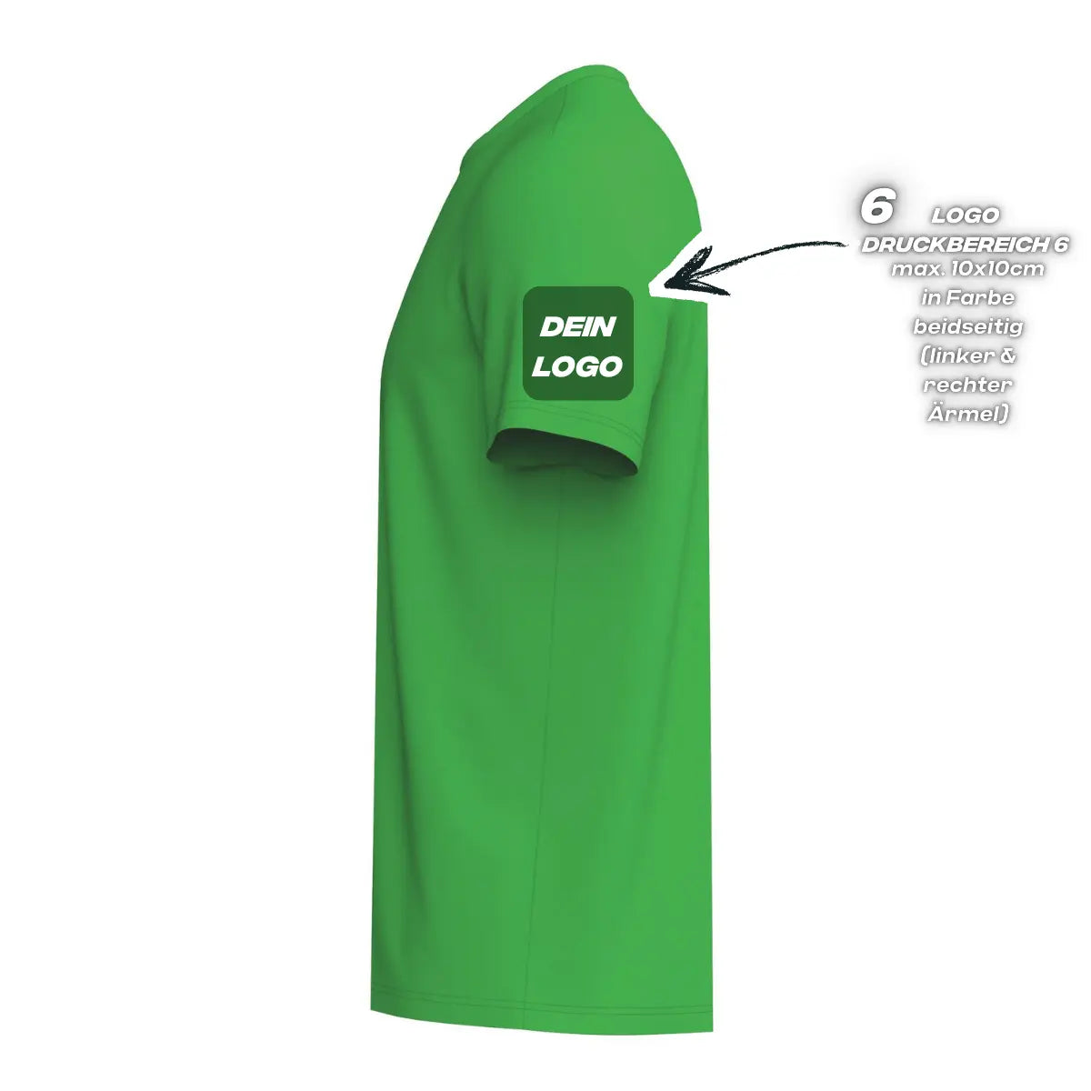 Erima Herrenlaufshirt Intro Funktionsteamshirt, green - machsport – Bild 