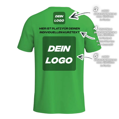 Erima Herrenlaufshirt Intro Funktionsteamshirt, green - machsport